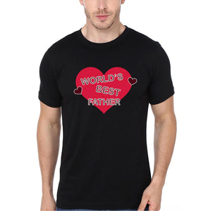 World's Best Dad Mom Baby Family Half Sleeves T-Shirts-KidsFashionVilla