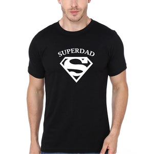 Super Dad Super Daughter Father and Daughter Matching T-Shirt- KidsFashionVilla