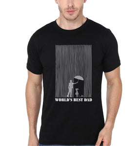 World's Best Dad Daughter Father and Daughter Matching T-Shirt- KidsFashionVilla