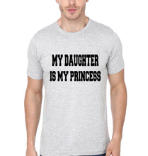 Load image into Gallery viewer, My Dad Is My hero &amp; My Daughter Is My princess Father and Daughter Matching T-Shirt- KidsFashionVilla
