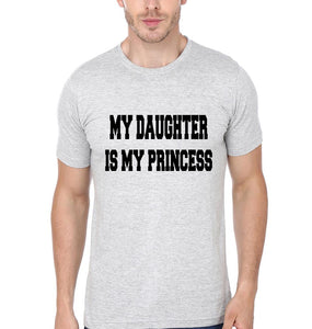 My Dad Is My hero & My Daughter Is My princess Father and Daughter Matching T-Shirt- KidsFashionVilla