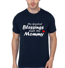 Load image into Gallery viewer, My Greatest Blessings Call Me Mommy Mother and Son Matching T-Shirt- KidsFashionVilla
