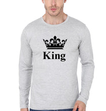 Load image into Gallery viewer, King Princess Father and Daughter Matching Full Sleeves T-Shirt- KidsFashionVilla
