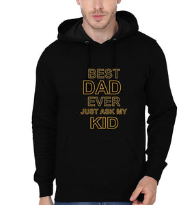 Best Dad Ever Best Kid Ever Father and Son Matching Hoodies- KidsFashionVilla