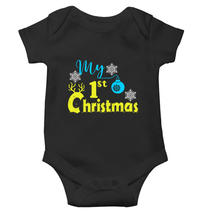 Load image into Gallery viewer, First Christmas Rompers for Baby Boy- KidsFashionVilla
