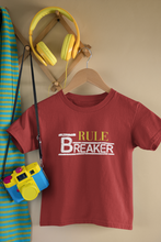 Load image into Gallery viewer, Rule Maker Mother And Son Red Matching T-Shirt- KidsFashionVilla
