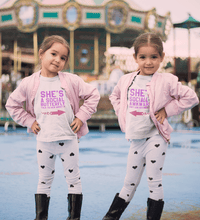 Load image into Gallery viewer, Social Sister-Sister Kids Half Sleeves T-Shirts -KidsFashionVilla
