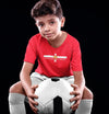 Manchester United Half Sleeves T-Shirt for Boy-KidsFashionVilla