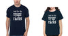 Dad Child Rocks Father and Daughter Matching T-Shirt- KidsFashionVilla