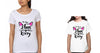 My Mummy Says I Love Kitty My Baby Says I Love Kitty Mother and Daughter Matching T-Shirt- KidsFashionVilla