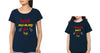 Beti Mommy Yha Hai Mommy Beti Yha Hai Mother and Daughter Matching T-Shirt- KidsFashionVilla