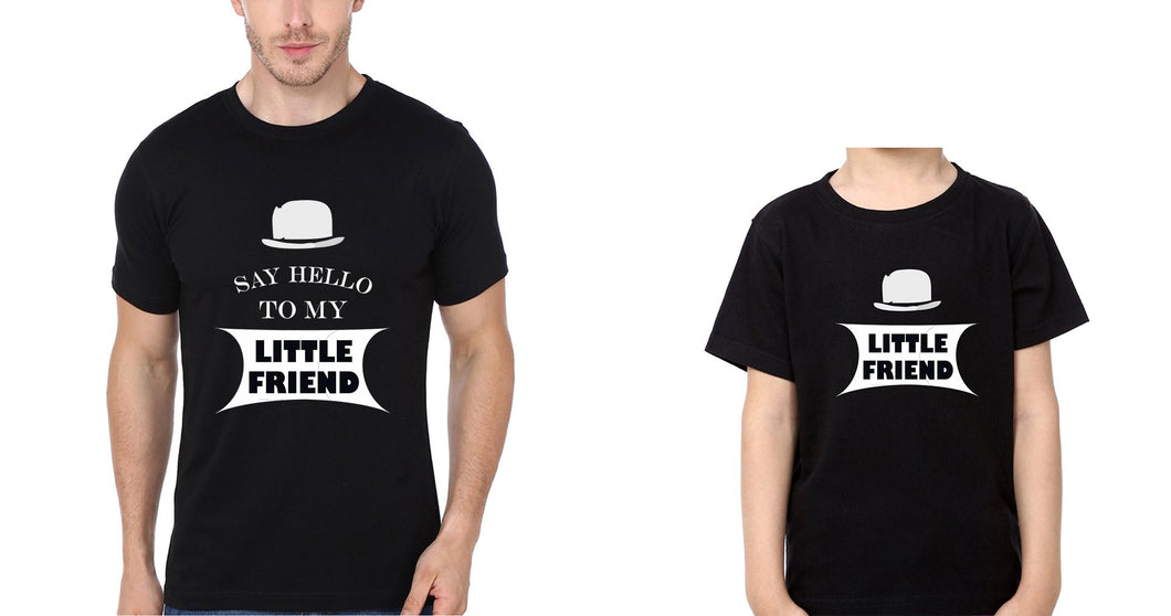 Little friend Father and Son Matching T-Shirt- KidsFashionVilla