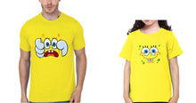 Load image into Gallery viewer, Spongebob Father and Daughter Matching T-Shirt- KidsFashionVilla

