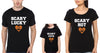 Scary Lucky Hot Cute Family Half Sleeves T-Shirts-KidsFashionVilla