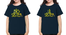 Load image into Gallery viewer, Big Sister Lil Sister-Sister Kids Half Sleeves T-Shirts -KidsFashionVilla
