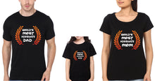 Load image into Gallery viewer, World&#39;s Most Adequate Kid Mom Dad Family Half Sleeves T-Shirts-KidsFashionVilla
