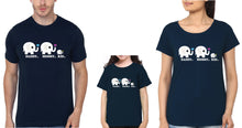 Load image into Gallery viewer, Daddy Mommy Kid Family Half Sleeves T-Shirts-KidsFashionVilla
