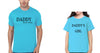 Daddy Since Father and Daughter Matching T-Shirt- KidsFashionVilla
