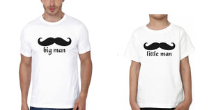 Big Man Little Man Father and Son Matching T-Shirt- KidsFashionVilla