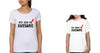 My Mom Is Awesome & My Kid Is Awesome Mother and Daughter Matching T-Shirt- KidsFashionVilla