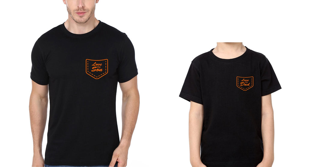 Love My Son Father and Son Matching T-Shirt- KidsFashionVilla