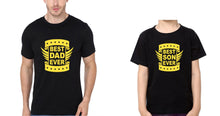 Load image into Gallery viewer, Best Dad Ever Best Son Ever Father and Son Matching T-Shirt- KidsFashionVilla
