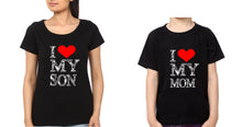 Load image into Gallery viewer, I Love My Mom I Love My son Mother and Son Matching T-Shirt- KidsFashionVilla

