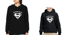 Load image into Gallery viewer, Super Mom Super Son Mother and Son Matching Hoodies- KidsFashionVilla
