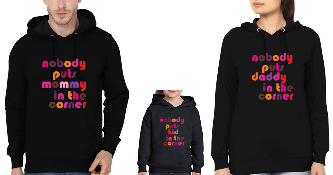 Nobody Puts Family Hoodies-KidsFashionVilla