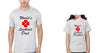 World Luckiest Dad & World Luckiest  Daughter Father and Daughter Matching T-Shirt- KidsFashionVilla