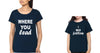 Where You Lead & I Will Follow Mother and Daughter Matching T-Shirt- KidsFashionVilla