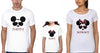 Daddy mommy baby Family Half Sleeves T-Shirts-KidsFashionVilla