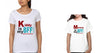 Mommy Is My Bff Kiddy Is My Bff Mother and Daughter Matching T-Shirt- KidsFashionVilla