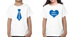 Bada Bhai Choti Bahen Brother-Sister Kid Half Sleeves T-Shirts -KidsFashionVilla