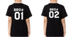 Bro 01 # Bro 02# Brother-Brother Kids Half Sleeves T-Shirts -KidsFashionVilla