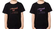 Load image into Gallery viewer, Partners In Crime Brother-Brother Kids Half Sleeves T-Shirts -KidsFashionVilla
