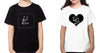Big Sis Lil Bro Brother-Sister Kid Half Sleeves T-Shirts -KidsFashionVilla