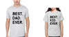 Best Dad Ever Best Kid Ever Father and Daughter Matching T-Shirt- KidsFashionVilla