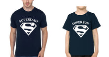 Load image into Gallery viewer, Super Dad Super Son Father and Son Matching T-Shirt- KidsFashionVilla

