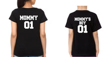 Load image into Gallery viewer, Mommy01 Mommy&#39;s boy01 Mother and Son Matching T-Shirt- KidsFashionVilla
