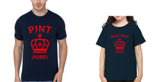 Load image into Gallery viewer, Pint Father and Daughter Matching T-Shirt- KidsFashionVilla
