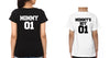 Mommy01 Mommy's boy01 Mother and Son Matching T-Shirt- KidsFashionVilla