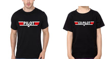 Load image into Gallery viewer, Pilot Co-Pilot Father and Son Matching T-Shirt- KidsFashionVilla
