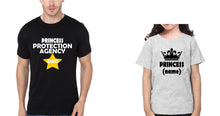 Load image into Gallery viewer, Princess Protection Father and Daughter Matching T-Shirt- KidsFashionVilla
