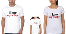 Load image into Gallery viewer, I Love Family Half Sleeves T-Shirts-KidsFashionVilla
