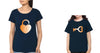 Lock Key Mother and Daughter Matching T-Shirt- KidsFashionVilla