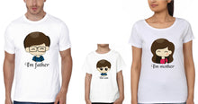 Load image into Gallery viewer, I&#39;M father Mother Son Family Half Sleeves T-Shirts-KidsFashionVilla
