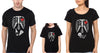 skeleton Family Half Sleeves T-Shirts-KidsFashionVilla