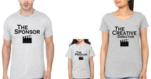 Load image into Gallery viewer, The Producer Creative Director Sponser Family Half Sleeves T-Shirts-KidsFashionVilla
