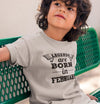 Legends are Born in February Half Sleeves T-Shirt for Boy-KidsFashionVilla